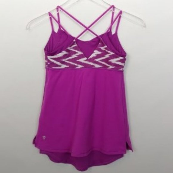 Ivivva Pink Printed Active Tank Top 12 - Picture 7 of 7